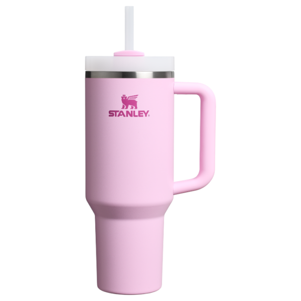 Stanley Quencher H2.0 FlowState Tumbler 40oz — Cherry Blossom