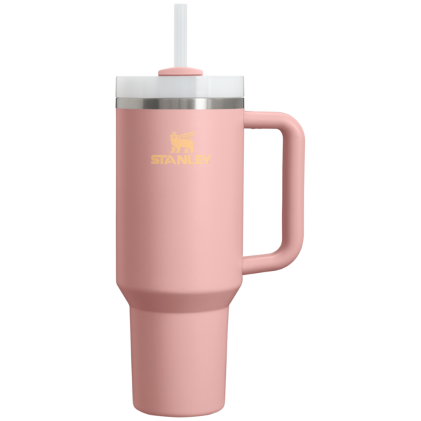 Stanley Quencher H2.0 FlowState Tumbler 40oz — Peach Rose